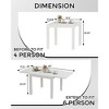 ODK 31.5"-63" Extendable Patio Dining Table - Outdoor Aluminum Table for 4-6 People, Deep Gray All-Weather Design for Backyard/Deck/Garden - 2 of 4