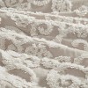 Sapphtopaz 3 Pcs Cotton Comforter Set Bedding Set Quilt Set with Tufted 3-Dimensional Chenille Embroidery 1 Comforter 2 Pillow Shams, Machine Washable - 2 of 4