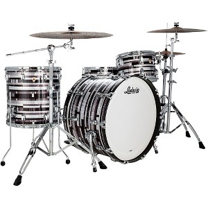 Ludwig Classic Maple 3-Piece Pro Beat Shell Pack with 24 in. Bass Drum Digital Sparkle - 1 of 3