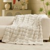 Cozy Bliss Plush Faux Fur Blanket, Ultra Soft Throw Blanket - 4 of 4