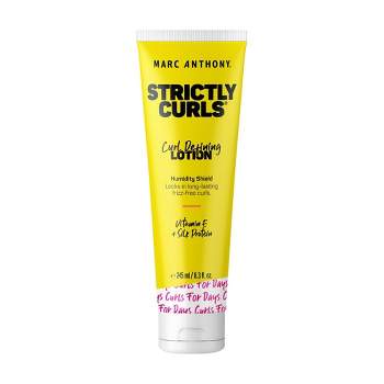 Marc Anthony Strictly Curls Curl Defining Lotion Hair Gel & Heat Protectant - Vitamin E - 8.3 fl oz