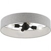 Livex Lighting Elmhurst 4 - Light Semi-Flush Mount in  Black - 4 of 4