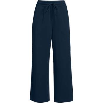 Lands' End Women's Plus Size Sport Knit High Rise Corduroy Elastic Waist  Pants - 3x - Deep Sea Navy : Target