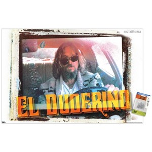 Trends International The Big Lebowski - El Duderino Unframed Wall Poster Prints - 1 of 4