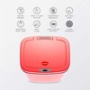 SEVOBAL Indoor Trash Cans Bedroom or Bathroom Automatic Touchless Infrared Motion Sensor Trash Can, 12L ABS Plastic Trashcan, Pink, 10.3"*7.8"*14.1" - 2 of 4