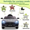 12V Power Battery Electric Vehicles for 3-7 Toddlers, Licensed Mercedes-Benz with Remote Control - 3 of 4