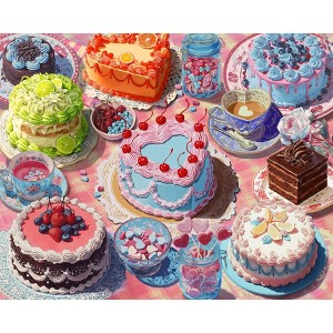 Springbok Vintage Cakes 500pc Jigsaw Puzzle : Target