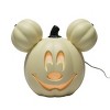 10" Mickey Mouse Halloween Pumpkin Light - 2 of 4