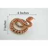 Collectible Wildlife Gifts | Snake, Rattlesnake, Diamondback, Museum Quality, Rubber Reptile, Hand Painted,  Toy Model, Gift,   4"  CH621 BB167 - 3 of 4