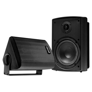 Gemini® GHSI Series GHSI-W650BT-PR Outdoor Bluetooth® 300-Watt-Peak Outdoor Speaker Set with Mounting Brackets and Remote, 2 Count - 1 of 4