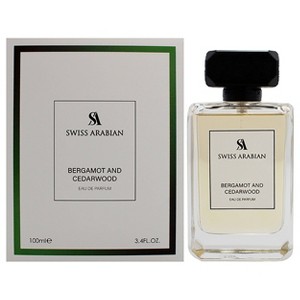 Swiss Arabian Bergamot and Cedarwood Men's EDP Spray - 3.4 fl oz - 1 of 3