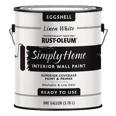 Rust-Oleum 2pk Simply Home Eggshell Linen White