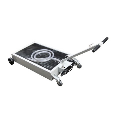 Shop Tuff STF-15GODACP Steel Automobile Portable Oil Drain with 110V Pump, Splash Guard, and Mesh Cover, 15 Gallon Tank Capacity