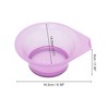 Unique Bargains Portable Hair Dye Color Bowl Kit 1 Set - 2 of 4