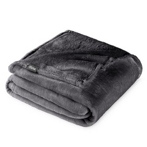 Microplush Fleece Bed Blanket by Bare Home - 1 of 4