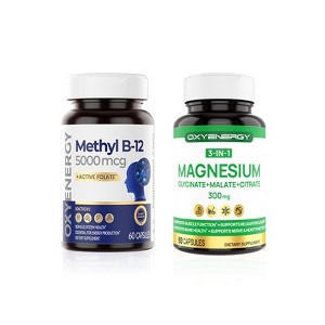 OXYENERGY Methyl B12 & Magnesium Bundle - 1 of 1