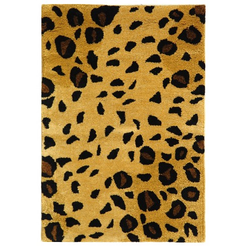 Soho Soh715 Hand Tufted Accent Contemporary Accent Rug - Gold/black - 2 ...