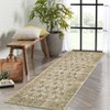 Garvee Vintage Washable Runner Kitchen Runner Rugs Boho Non-Slip Soft Low-Pile Rug for Living Room Indoor Throw Carpet for Farmhouse Dining Room Home - 2 of 4