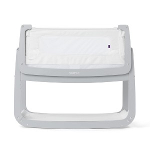 SnuzPod4 Bedside Sleeper Bassinet - Dove Grey - 1 of 4