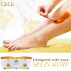GiGi DELUXE DOUBLE Hair Removal Wax Warmer, 14 oz - For Two Pots & All Day Use - Independent Temperature Settings - 3 of 4