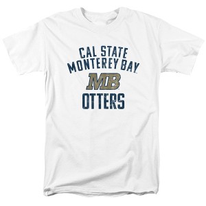 Men's California State University Monterey Bay Official Otters Logo T-Shirt - 1 of 4