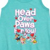 - Paw Patrol - Head Over Paws For You Graphic Sleeveless Aline Dress - 2 of 4