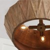 Capital Lighting Nadeau 4 - Light Pendant in  Light Wood/Patinaed Brass - image 2 of 4