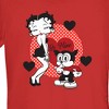 Juniors Womens Betty Boop Valentine's Day Bimbo Be Mine T-Shirt - image 2 of 4