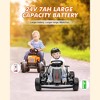 Electric Go Kart for Kids 6-12, 24v 400w Powerful Motor Drift Kart with 2 Speeds (8MPH Max) - 4 of 4