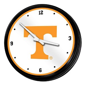 College Team Retro Lighted Wall Clock - 1 of 4