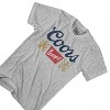 Mens Miller Coors Light Shirt - Coors As Cold As The Rockies Beer Logo Shirt - Coors Light Graphic Shirt - 4 of 4