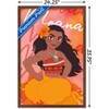 Trends International Disney Princess: Flower Senses - Moana Framed Wall Poster Prints - 3 of 4