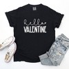 Simply Sage Market Women's Hello Valentine Short Sleeve Graphic Tee - 3 of 4