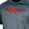 NCAA Maryland Terrapins Men's Gray Poly T-Shirt - 3 of 3