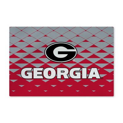 Georgia Bulldogs NCAA Dropzone Washable Rug 20X32 Inches