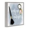 Stupell Industries Watercolor Wake Up & Make Up, 12" x 12" - 3 of 4