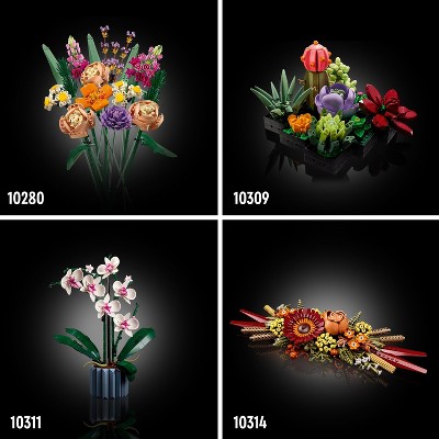 LEGO Icons Wildflower Bouquet Artificial Flowers 10313_0