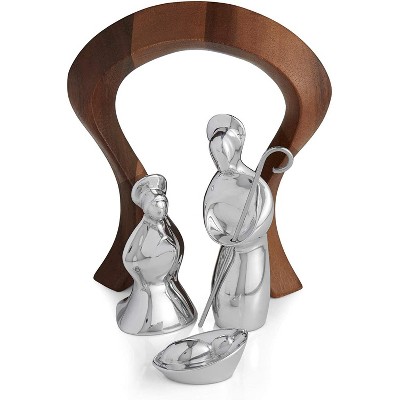 Nambe Miniature Nativity Scene