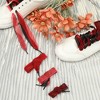 Elerevyo Women's Satin Ribbon Double Layered Flat Snow Yarn Shoe Laces 1 Pair - 4 of 4