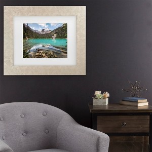 Trademark Fine Art Pierre Leclerc Joffre Lake Beauty Matted Framed Art - 1 of 4