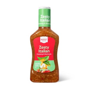 Zesty Italian Dressing & Marinade - 16fl oz - Market Pantry™ - 1 of 3