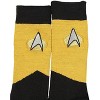 Seven Times Six Star Trek The Next Generation Uniform Adult Crew Socks - 2 of 3
