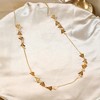 SOHI Women's California Gold The Aziza Longchain Necklace - 2 of 4
