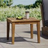 Dexmalle Outdoor Acacia Wood Side Table - 3 of 4