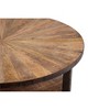 Carolina Living Chelsea Round Coffee Table - Natural - 4 of 4