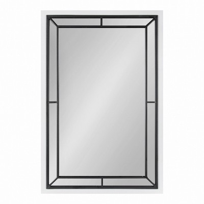 Audubon Coastal Farmhouse 24x36 White Rectangular Wall Mirror