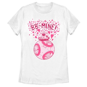 Women's Star Wars Valentine's Day BB-Mine T-Shirt - 1 of 4