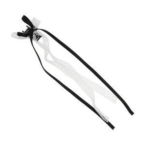 Unique Bargains Bow Ribbon Polkadot Hair Clips 1 Pc - 1 of 4