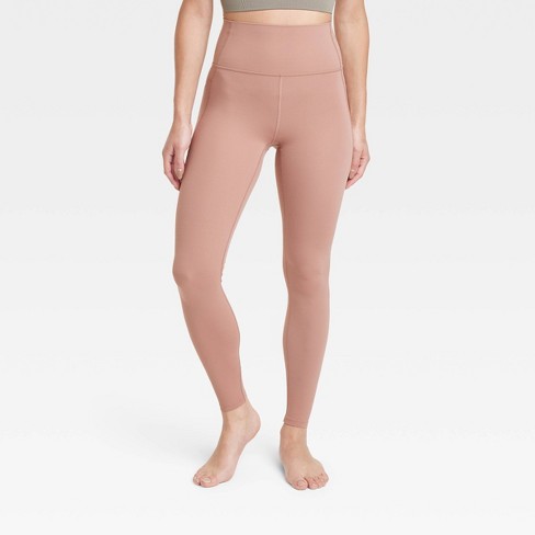 Women's Everyday Soft Ultra High-Rise Pocketed Leggings 27 - All In  Motion™ Clay Pink S