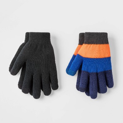 Boys' 2pk Gloves - Cat & Jack™ Gloves